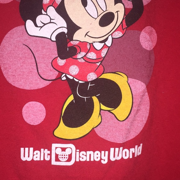 Walt Disney World Minnie Mouse Red T-Shirt Size 3T - Picture 3 of 7